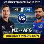 NZ vs AFG Dream11 Prediction