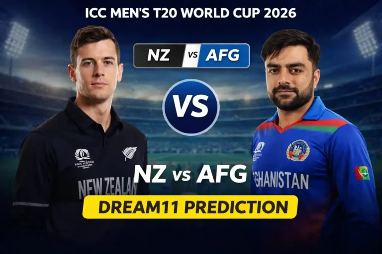 NZ vs AFG Dream11 Prediction