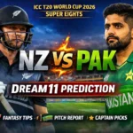 NZ vs PAK Dream11 Prediction Today Icc T20 Wc 2026