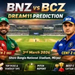 BNZ vs BCZ Dream11 Prediction today match North Zone vs Central Zone fantasy cricket tips at Shere Bangla National Stadium Mirpur 2026