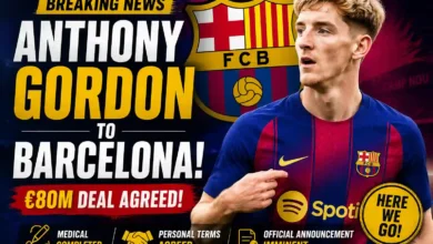 Anthony Gordon to Barcelona