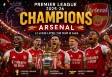 Arsenal become Premier League 2025-26 Champions