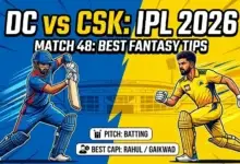 DC vs CSK Dream11 Team Match 48 IPL 2026