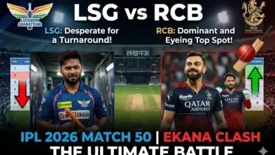 LSG vs RCB IPL 2026 Match 50