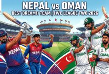 NEP vs OMAN Dream11 Team CWC League Two 2026