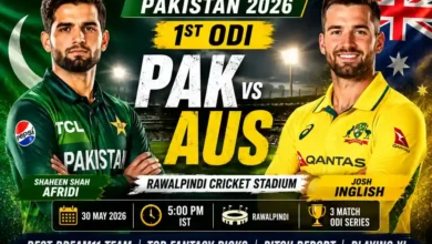 PAK vs AUS Dream11 Team 1st ODI 2026: 7 Powerful Captain Picks, Fantasy Tips & Playing XI