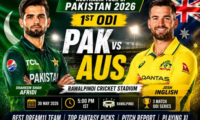 PAK vs AUS Dream11 Team 1st ODI 2026: 7 Powerful Captain Picks, Fantasy Tips & Playing XI