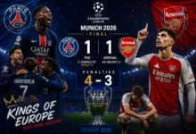 Arsenal vs PSG 2026 UCL Final Match