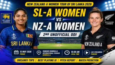SL-A Women vs NZ-A Women Dream11 Team 2nd ODI 2026