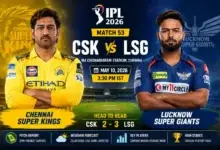 Csk vs Lsg ipl 2026 Match 53