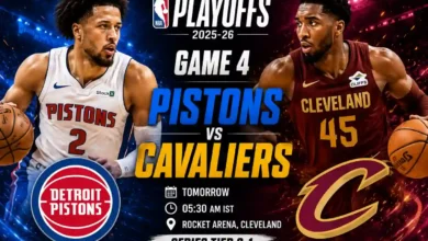 “Detroit Pistons vs Cleveland Cavaliers NBA 2026 playoff game preview”