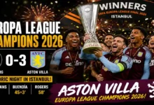 Aston Villa Won UEFA Europa League Final 2026