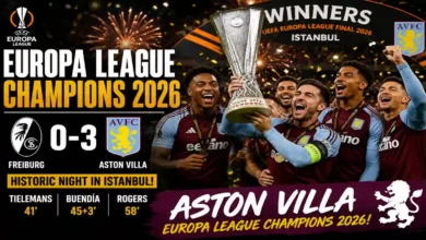 Aston Villa Won UEFA Europa League Final 2026