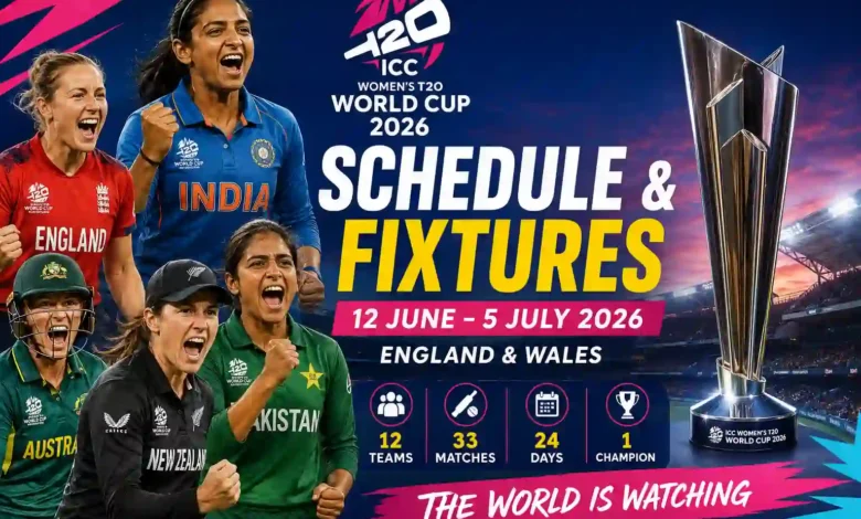 ICC Women T20 World Cup 2026 Schedule