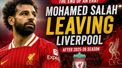 Mohamed Salah leaving Liverpool