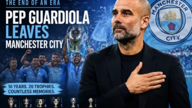 Pep Guardiola Leaves Manchester City