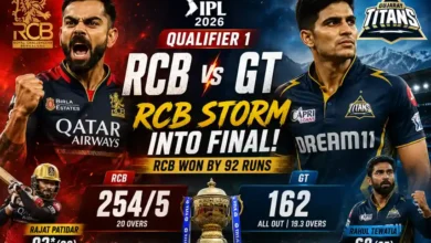 RCB vs GT Qualifier 1 IPL 2026